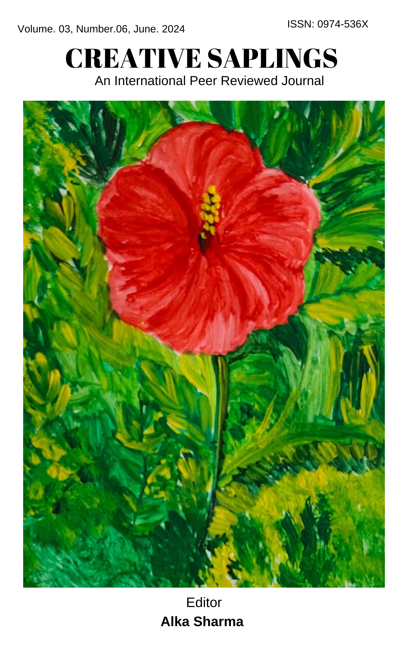 View Vol. 3 No. 6 (2024): June, Creative Saplings