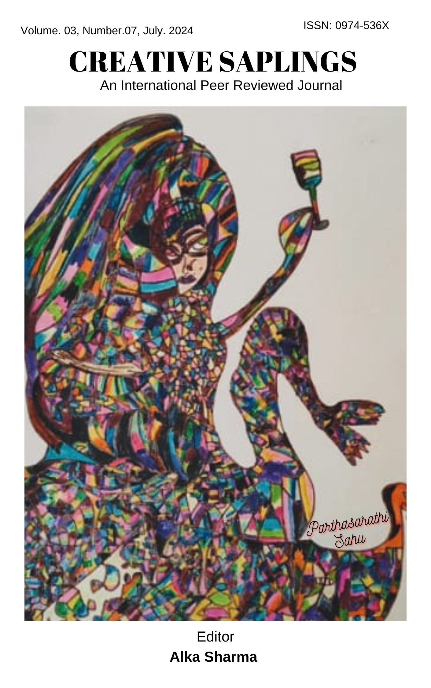 View Vol. 3 No. 7 (2024): July, Creative saplings